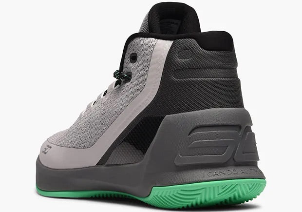 Curry 3 Grey Matter Green. 27cm/9us. ✅Nuevo en caja✅