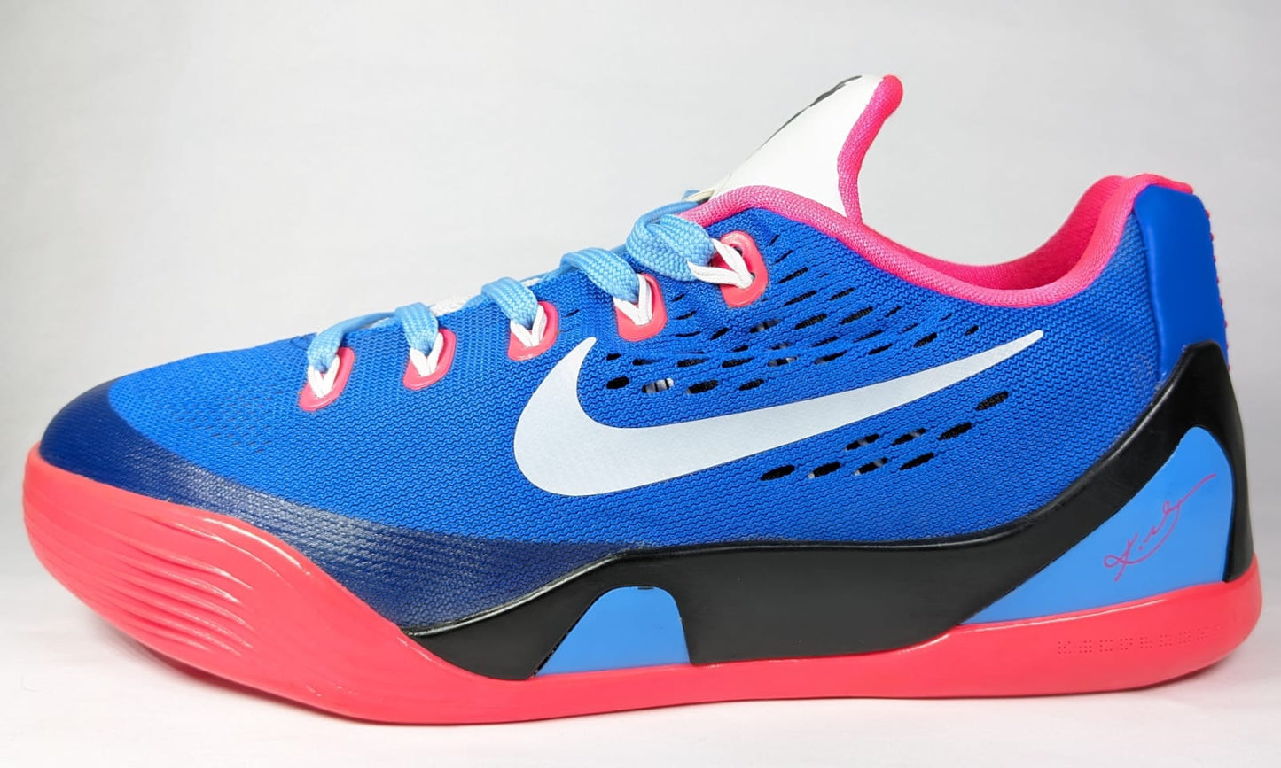 Kobe 9 EM Hyper Pink Cobalt Blue 24CM/6US . estado impecable